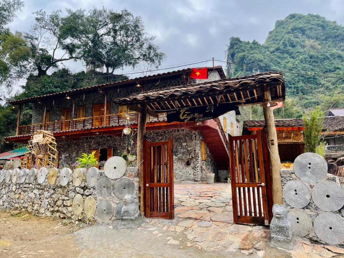 Tay Homestay Lang Da Co Khuoi Ky- Ban Gioc Cao Bang Bagian luar foto