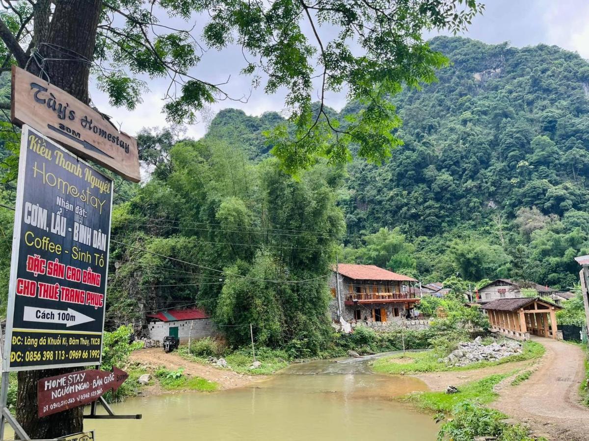 Tay Homestay Lang Da Co Khuoi Ky- Ban Gioc Cao Bang Bagian luar foto